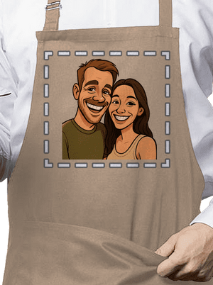 Karikatúra z vlastnej fotky zástera Rope