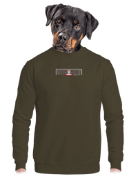 unisex mikina bez kapucne