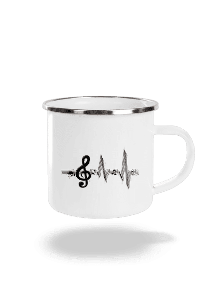 Žijem muzikou plecháčik White