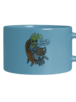 Korelax hrnček makronka Blue Macaron