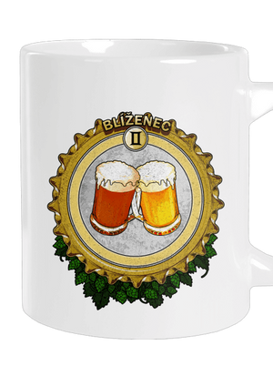 Pivný horoskop: Blíženec veľký hrnček White