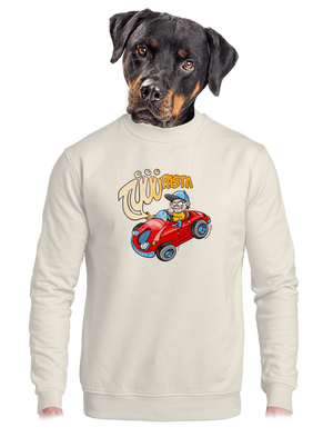 unisex mikina bez kapucne