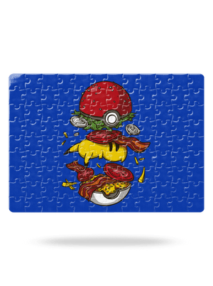 Pokémon burger puzzle White
