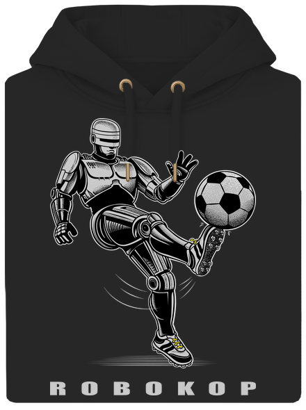 Robokop unisex mikina premium Dark Black