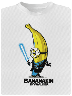 Bananakin Skywalker detské športové tričko White