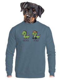 unisex mikina bez kapucne