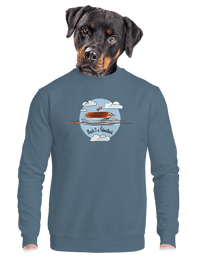 unisex mikina bez kapucne