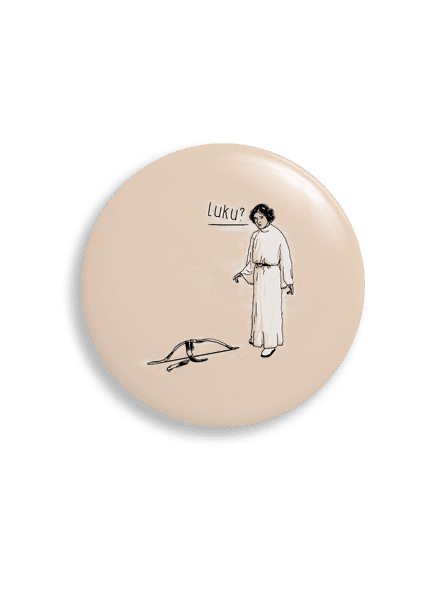 Luke a Leia placka 
