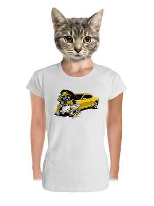 Ako na to dámske tričko prémium White