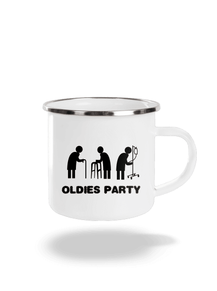Oldies party plecháčik White