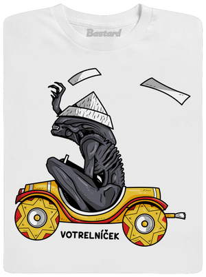 Votrelníček detské tričko White