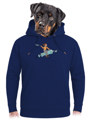 Oslobodenie unisex mikina premium Navy