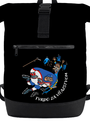 Tvrdo za víťazstvom batoh Black