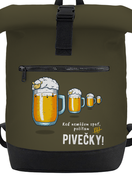 Pivečka batoh Military Green