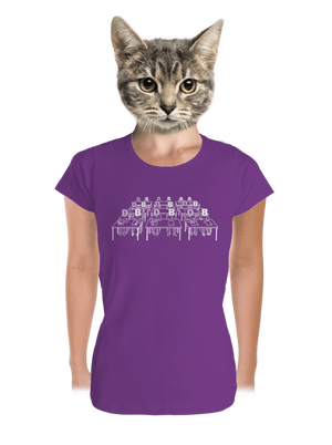 Cimrman: Debil, blbeček dámske tričko prémium Purple