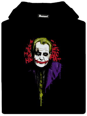 Zeman Joker detská mikina klokanka Black