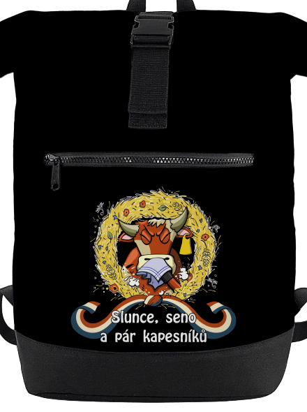 Slunce, seno a pár kapesníků batoh Black