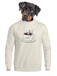 unisex mikina bez kapucne