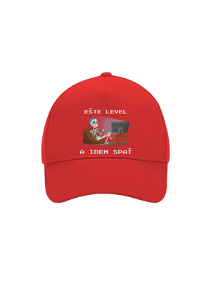 Ešte level šiltovka baseballka Classic Red