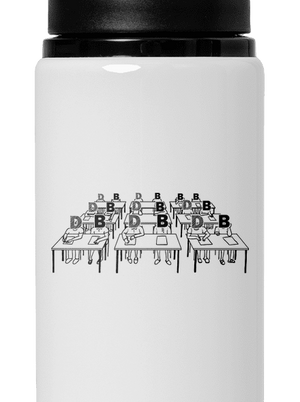 Cimrman: Debil, blbeček flaša na vodu White