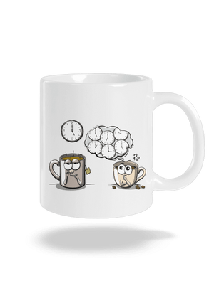 Čaj o piatej, káva stále klasický hrnček White