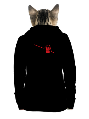 dámska mikina na zips