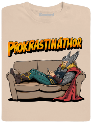 Prokrastináthor pánske tričko Sand