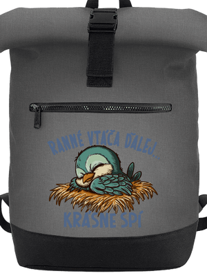 Ranné vtáča spí batoh Grey Marl