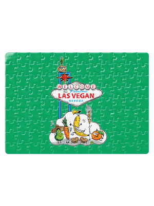 Las Vegan puzzle White