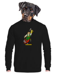 unisex mikina bez kapucne