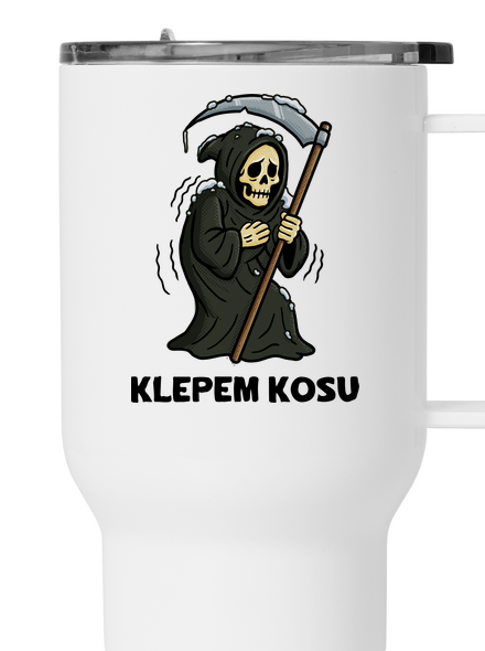 Klepem kosu termohrnček White