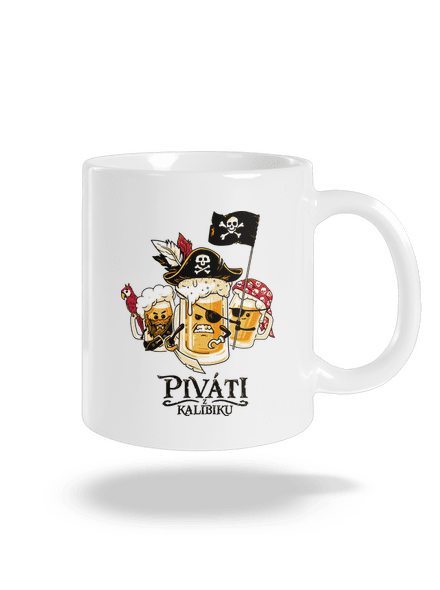 Piváti z Karibiku klasický hrnček White