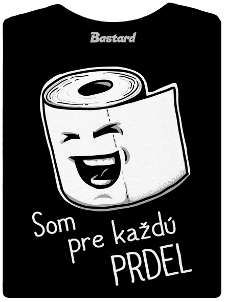 Prdel dámske tričko prémium Black