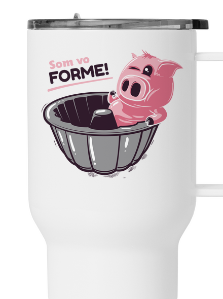 Vo forme termohrnček White
