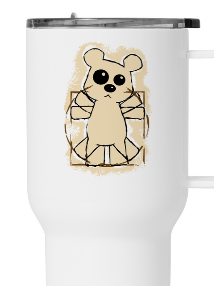 Da Vinci Teddy termohrnček White