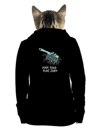 dámska mikina na zips