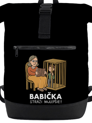 Babička stráži najlepšie batoh Black