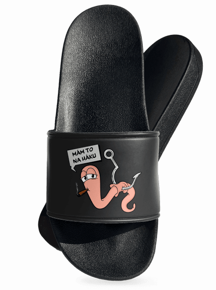 Na háku šľapky Black