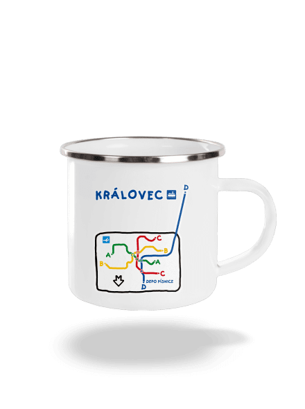 Metro Královec plecháčik White