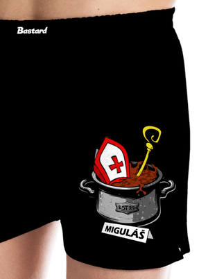 Miguláš pánske trenky Black