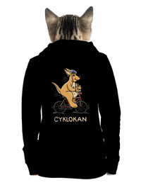 dámska mikina na zips