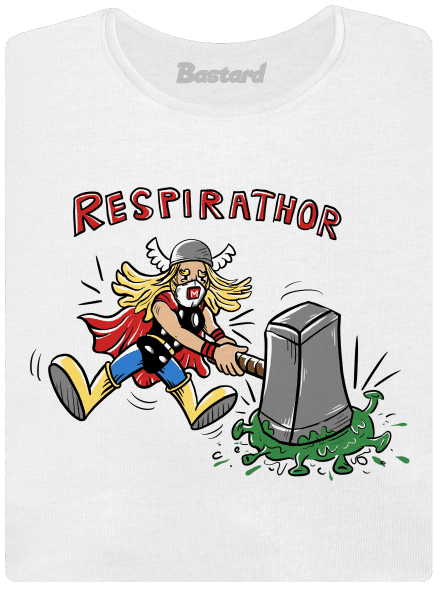 Respirathor dámske tričko White