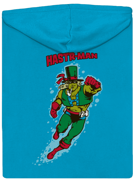 Hastrman dámska mikina na zips Blue Atol