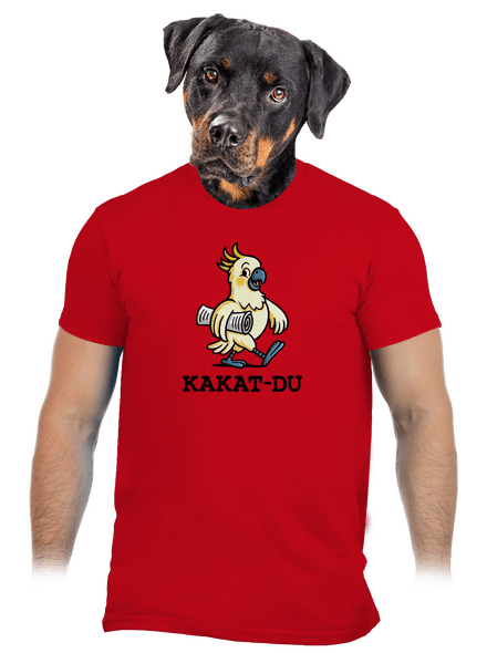 Kakat-du pánske tričko Red