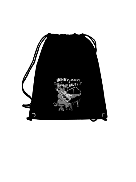 Honky donky blues vak Black