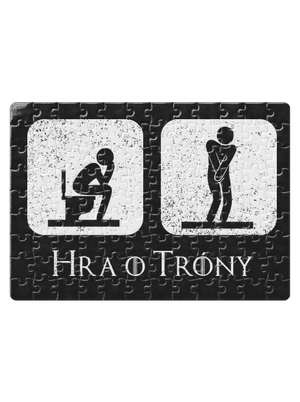 Hra o trůny puzzle White