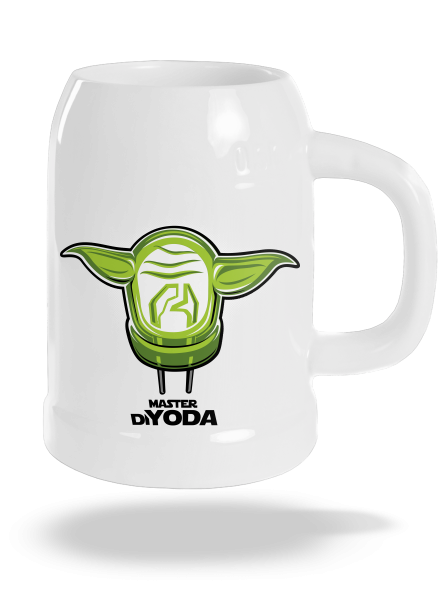 Mistr DiYoda polliter White