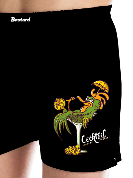 Cocktail pánske trenky Black