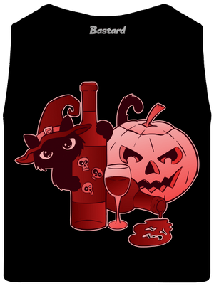 Hello, víno pánske tielko Black