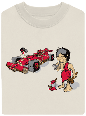 Formule unisex mikina bez kapucne Off White